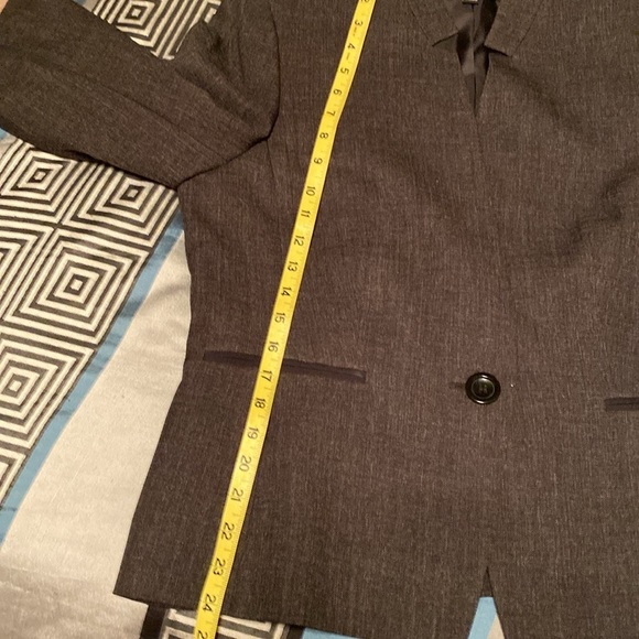 Black Label vintage 90’s lined black blazer size 14 - Picture 9 of 13